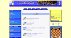 Desktop Screenshot of echecsplus.fr